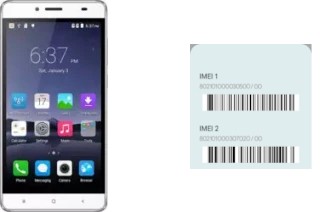Cómo ver el código IMEI en Kenxinda R7