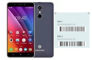 Cómo ver el código IMEI en KingZone N6