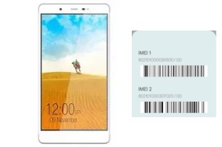 Cómo ver el código IMEI en IM7 Plus