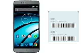 Cómo ver el código IMEI en Komu K70