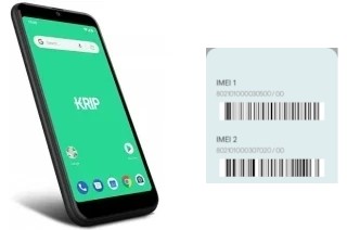 Cómo ver el código IMEI en Krip K65