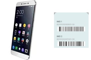Cómo ver el código IMEI en Le 2