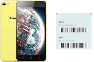 Cómo ver el código IMEI en Lenovo S60