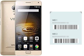 Cómo ver el código IMEI en Vibe P1 Turbo
