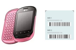 Cómo ver el código IMEI en Optimus Chat C550