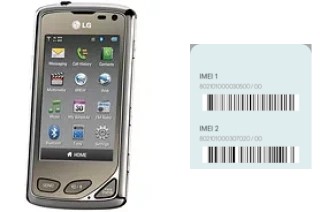 Cómo ver el código IMEI en 8575 Samba