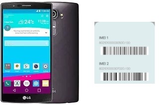 Cómo ver el código IMEI en LG G4