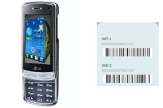 Cómo ver el código IMEI en GD900 Crystal