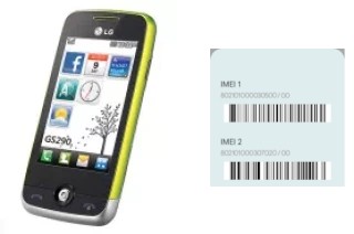 Cómo ver el código IMEI en GS290 Cookie Fresh