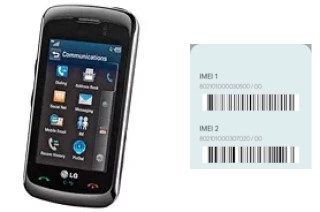 Cómo ver el código IMEI en GT550 Encore