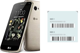 Cómo ver el código IMEI en LG K5
