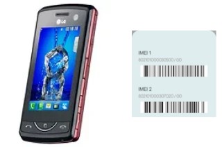 Cómo ver el código IMEI en KB775 Scarlet