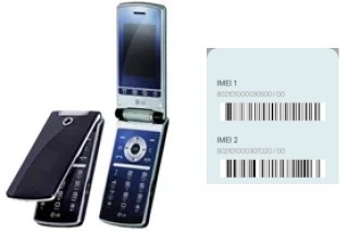 Cómo ver el código IMEI en KF305