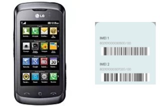 Cómo ver el código IMEI en KM555E