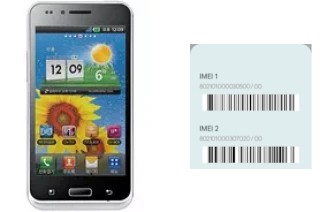 Cómo ver el código IMEI en Optimus Big LU6800