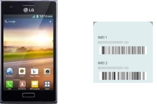 Cómo ver el código IMEI en Optimus L5