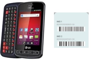 Cómo ver el código IMEI en Optimus Slider
