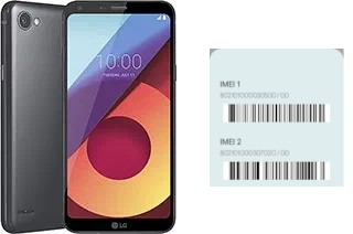 Cómo ver el código IMEI en LG Q6+
