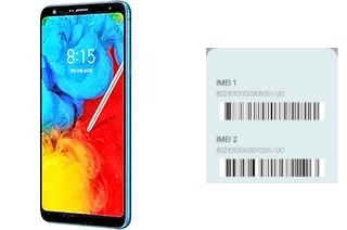 Cómo ver el código IMEI en LG Q8