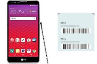Cómo ver el código IMEI en Stylo 2
