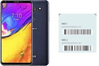 Cómo ver el código IMEI en V35 ThinQ