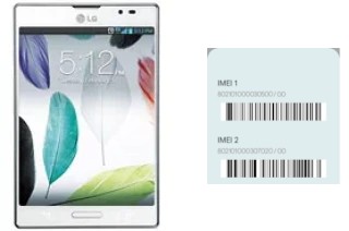 Cómo ver el código IMEI en Optimus Vu II