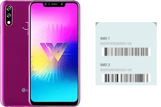 Cómo ver el código IMEI en LG W10