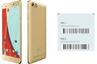 Cómo ver el código IMEI en Gravity 5.5 LTE