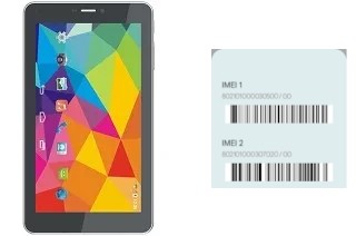 Cómo ver el código IMEI en Nitro Phablet 71