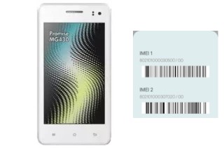 Cómo ver el código IMEI en MG430