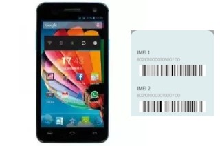 Cómo ver el código IMEI en PhonePad Duo S501