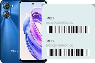 Cómo ver el código IMEI en mblu 21