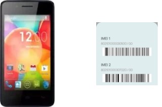 Cómo ver el código IMEI en Bharat 2 Q402