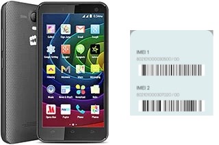 Cómo ver el código IMEI en Bolt Q339