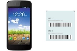 Cómo ver el código IMEI en Canvas A1