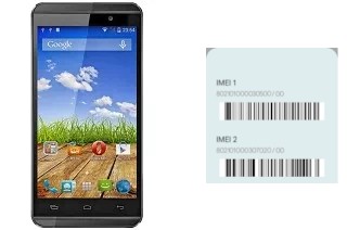 Cómo ver el código IMEI en A104 Canvas Fire 2