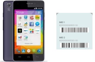 Cómo ver el código IMEI en Q372 Unite 3