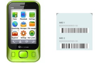 Cómo ver el código IMEI en X335