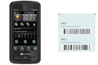 Cómo ver el código IMEI en W900