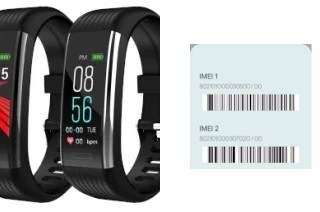 Cómo ver el código IMEI en FitBand 1