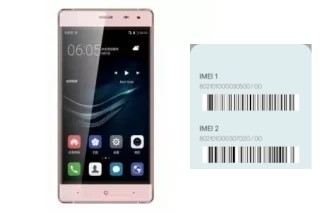 Cómo ver el código IMEI en Royal 5