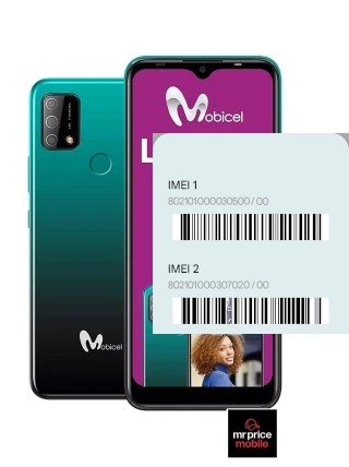 Cómo ver el código IMEI en Legend Max