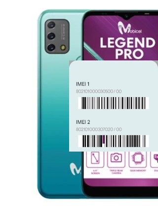 Cómo ver el código IMEI en Legend Pro