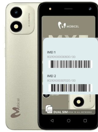 Cómo ver el código IMEI en Mobicel MX3