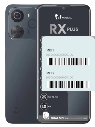 Cómo ver el código IMEI en RX Plus