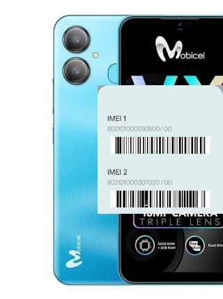 Cómo ver el código IMEI en VX18