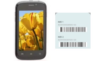 Cómo ver el código IMEI en Mobitel 202