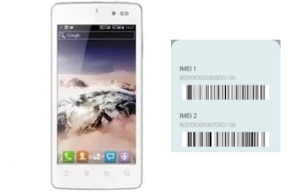 Cómo ver el código IMEI en E896