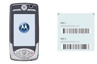 Cómo ver el código IMEI en A1000