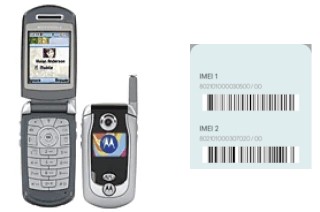 Cómo ver el código IMEI en A840